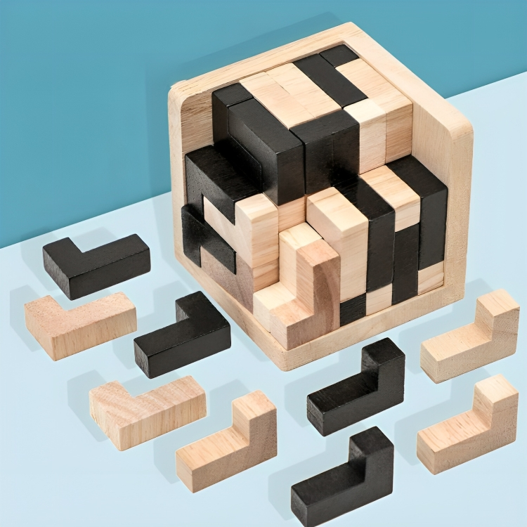 1 + 1 GRATIS HEUTE | MindMaze™ | 3D Intelligentes Holzpuzzle Spiel