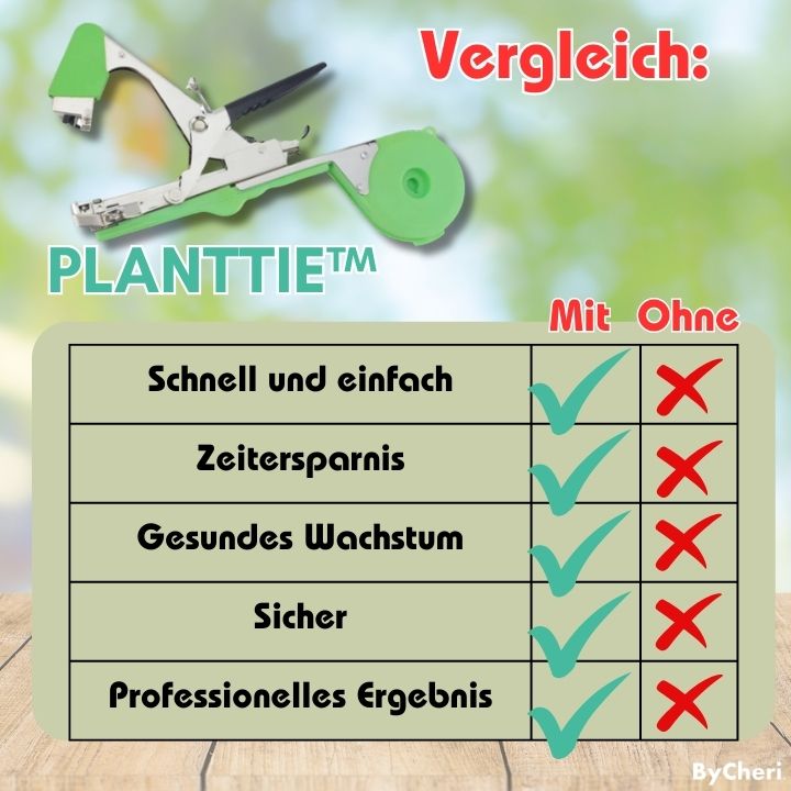 PlantTie™ | Binden Sie Ihre Pflanzen in Sekundenschnelle sicher fest!