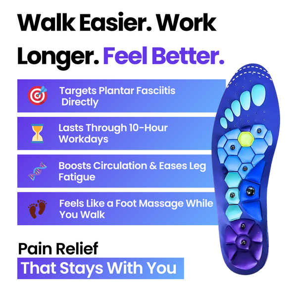 HealStep™ | Verabschieden Sie sich von Fußschmerzen!