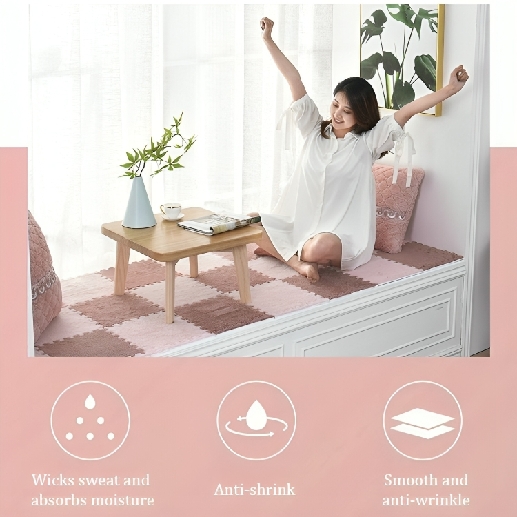 5 + 5 GRATIS HEUTE | CozyTiles™ | Weicher, warmer Plüsch-Puzzleteppich