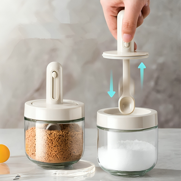 1 + 1 GRATIS HEUTE | SpiceGlide™ | Schöpfen Sie jedes einzelne Gewürz ohne Unordnung!