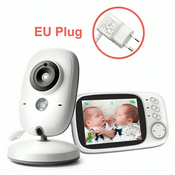 CradleView™ | Drahtloses Babyphone mit LCD-Display und 2-Wege-Audiogespräch