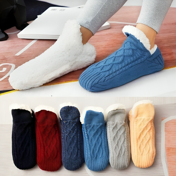 1 + 2 GRATIS HEUTE | FluffStep™ | Hält die Füße auf kalten Oberflächen in Innenräumen warm!