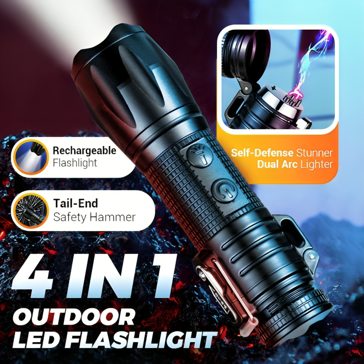 50% RABATT TEMPORÄR | LightStrike™ | Wetterfestes Werkzeug für Beleuchtung und Verteidigung!