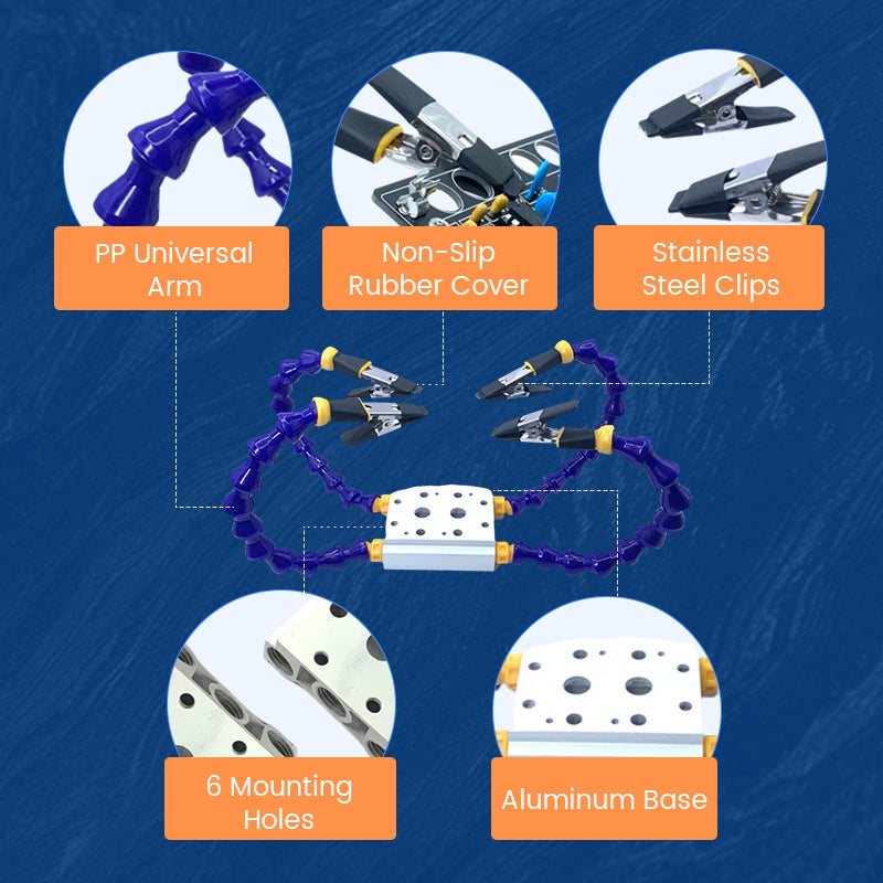 50% RABATT TEMPORÄR | SolderArm™ | Mühelose Lötarbeiten mit zusätzlichen helfenden Händen!