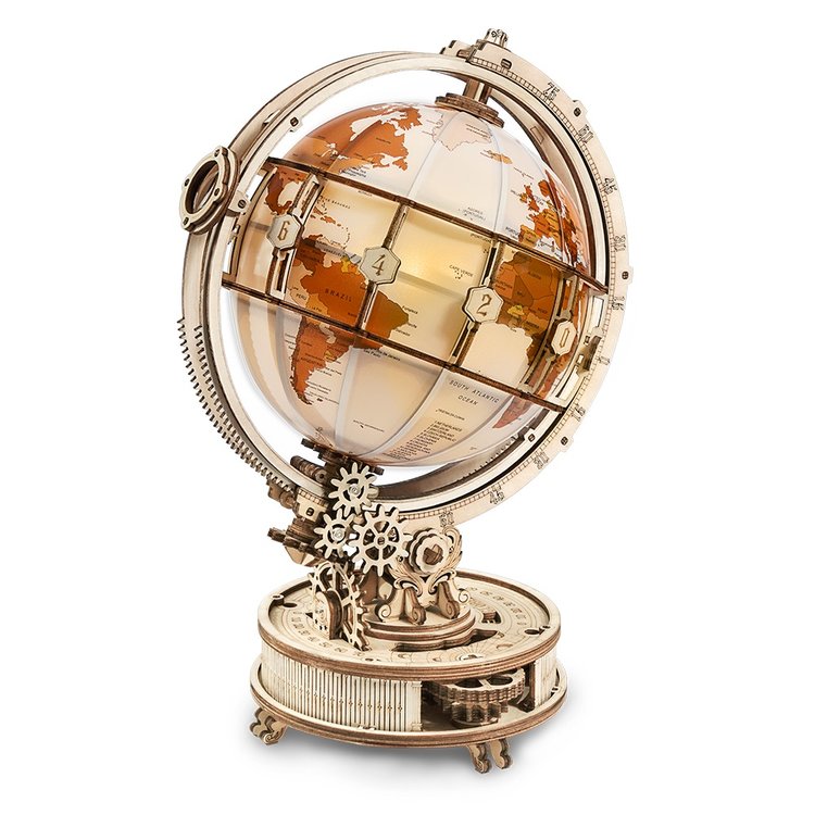 IllumiGlobe™ | Leuchtender 3D Globus Puzzle-Lampe