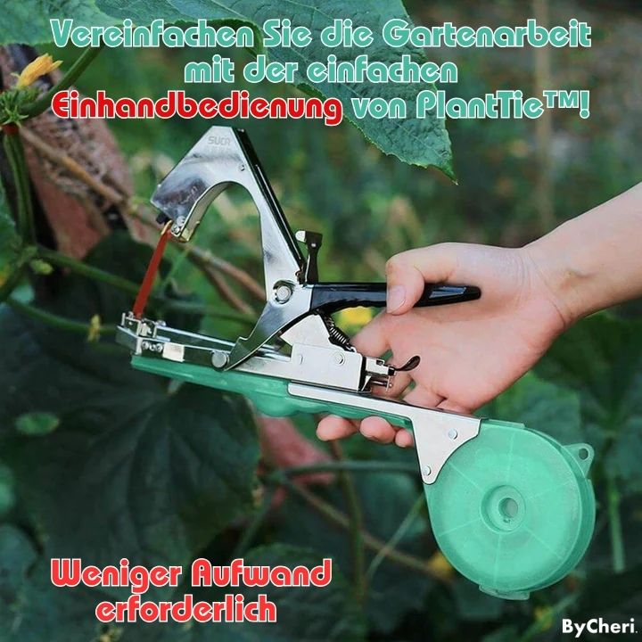 PlantTie™ | Binden Sie Ihre Pflanzen in Sekundenschnelle sicher fest!