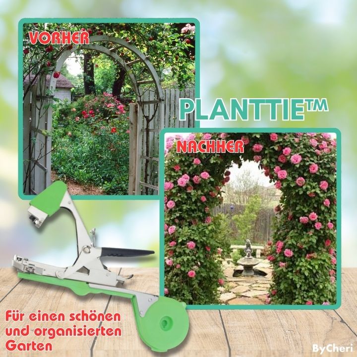 PlantTie™ | Binden Sie Ihre Pflanzen in Sekundenschnelle sicher fest!