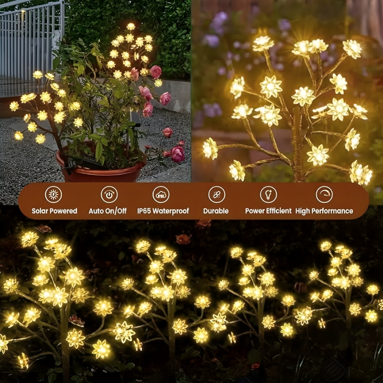 SolarBloom™ | Ein magischer Glanz für Ihren Außenbereich!