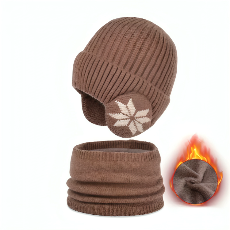 WinterShield™ | Winter Beanie-Schal-Set