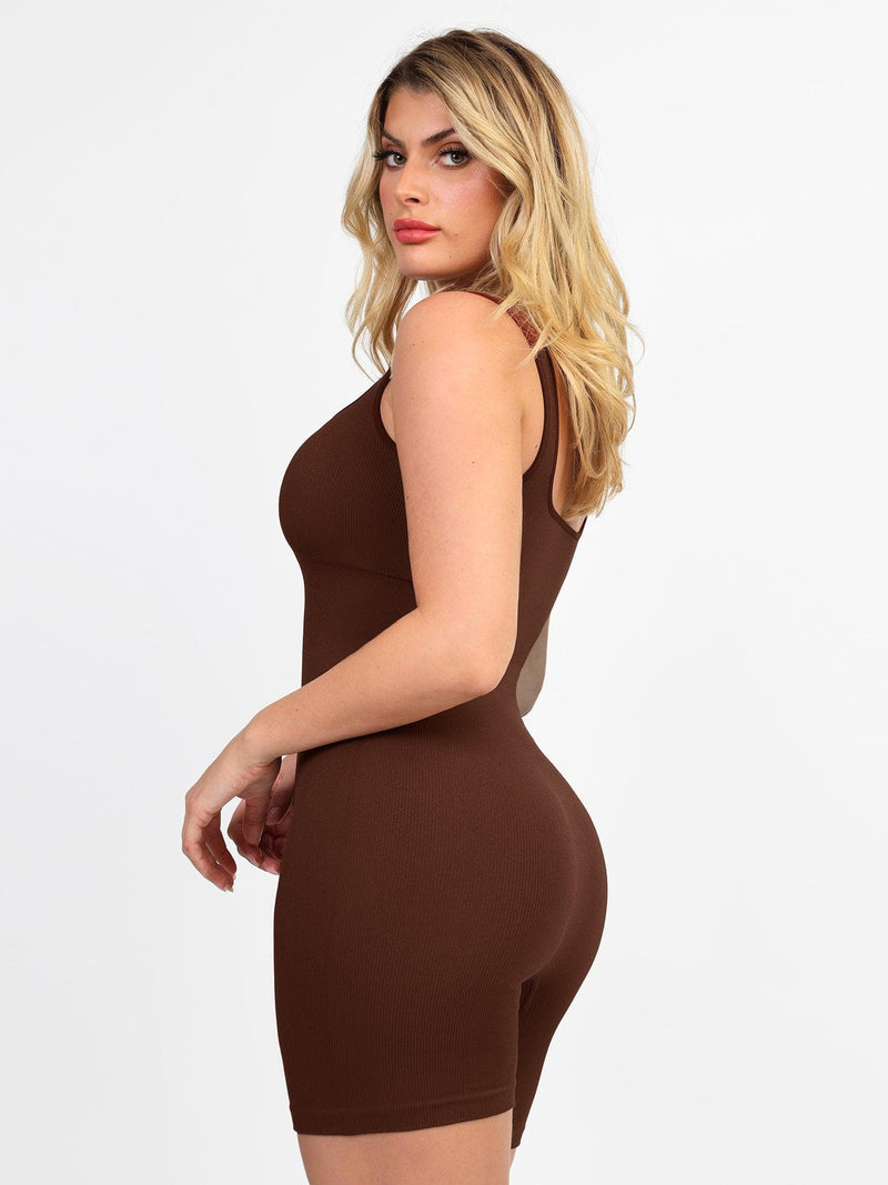 SculptFit™ | Nahtloser Shapewear Sport-Jumpsuit