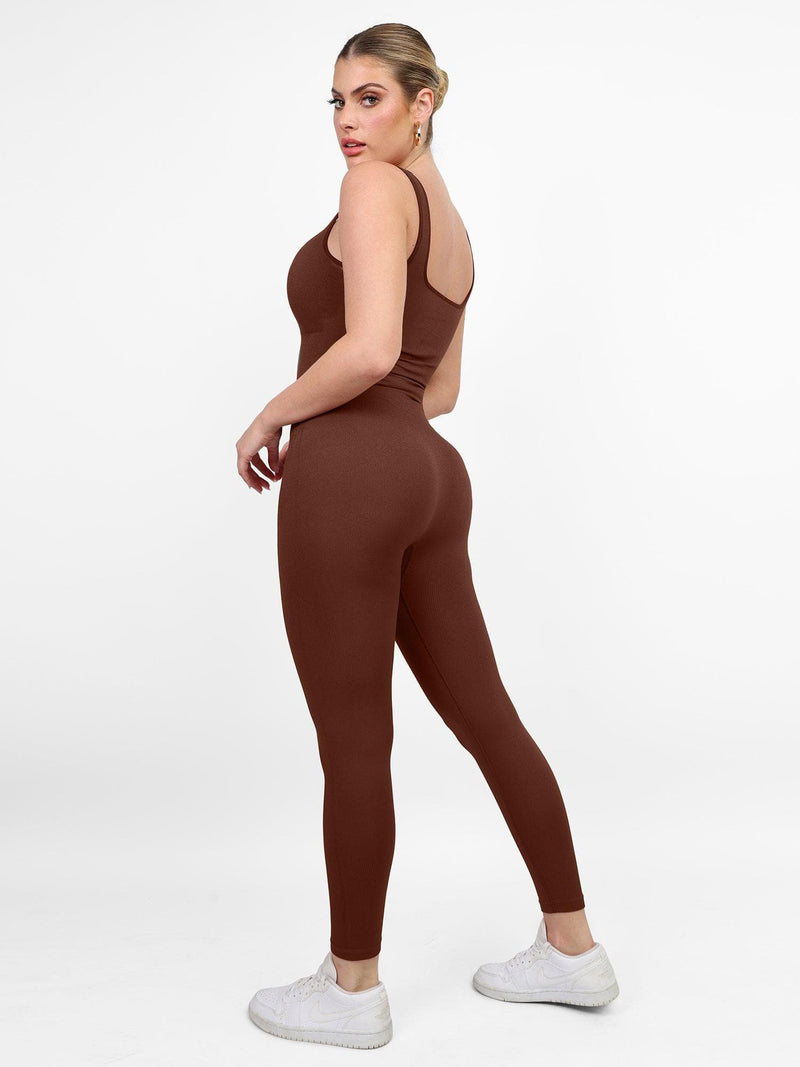 SculptFit™ | Nahtloser Shapewear Sport-Jumpsuit