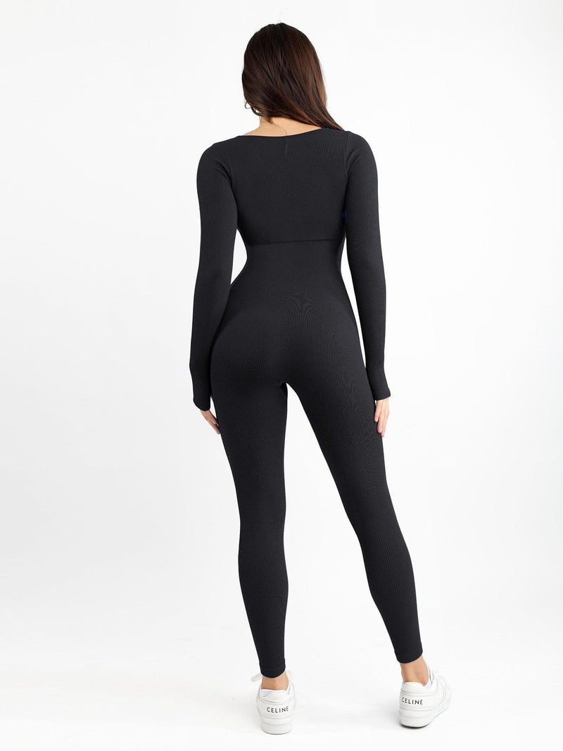 50% RABATT TEMPORÄR | SculptFit™ | Nahtloser Shapewear Sport-Jumpsuit