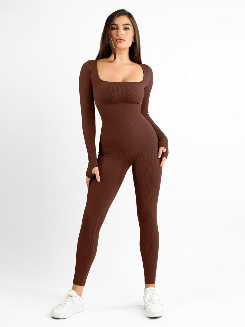 50% RABATT TEMPORÄR | SculptFit™ | Nahtloser Shapewear Sport-Jumpsuit