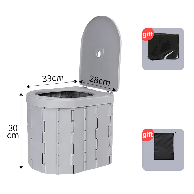 50% RABATT TEMPORÄR | QuickPotty™ | Tragbare Faltbare Outdoor-Toilette