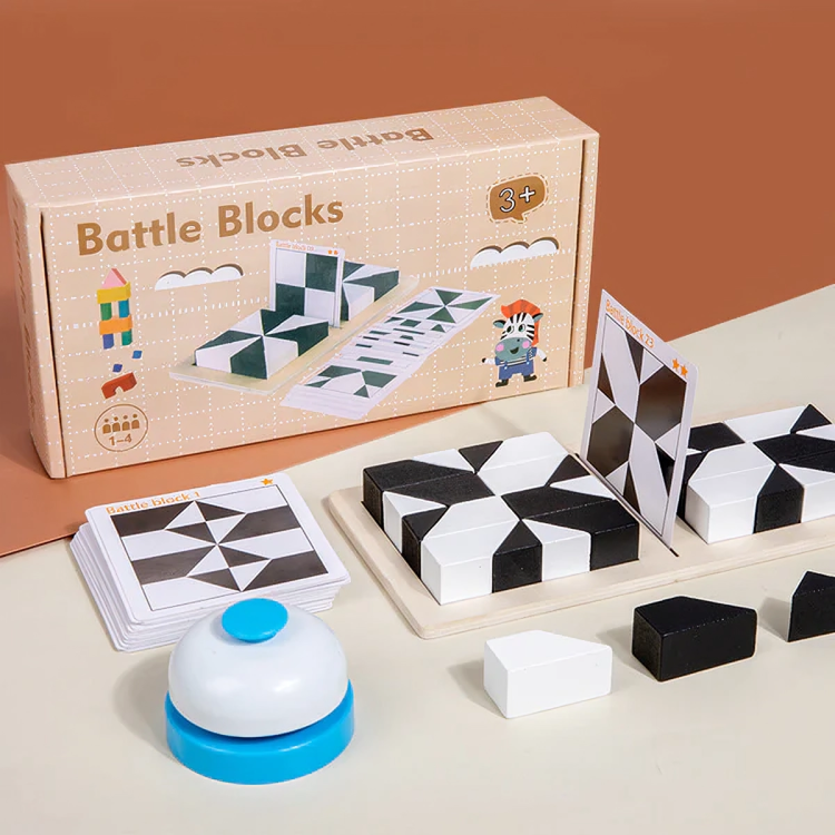 BrainBlocks™ | Montessori 3D Puzzle Klötze