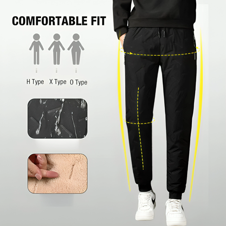 Rowan™ | Wasserdichte Unisex-Thermohose mit Fleece-Futter