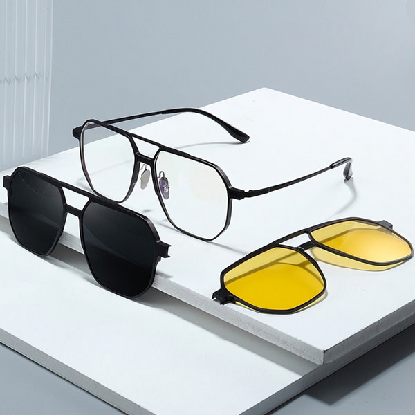 PolarMag™ | 3 in 1 Polarisierte Magnetische Sonnenbrille