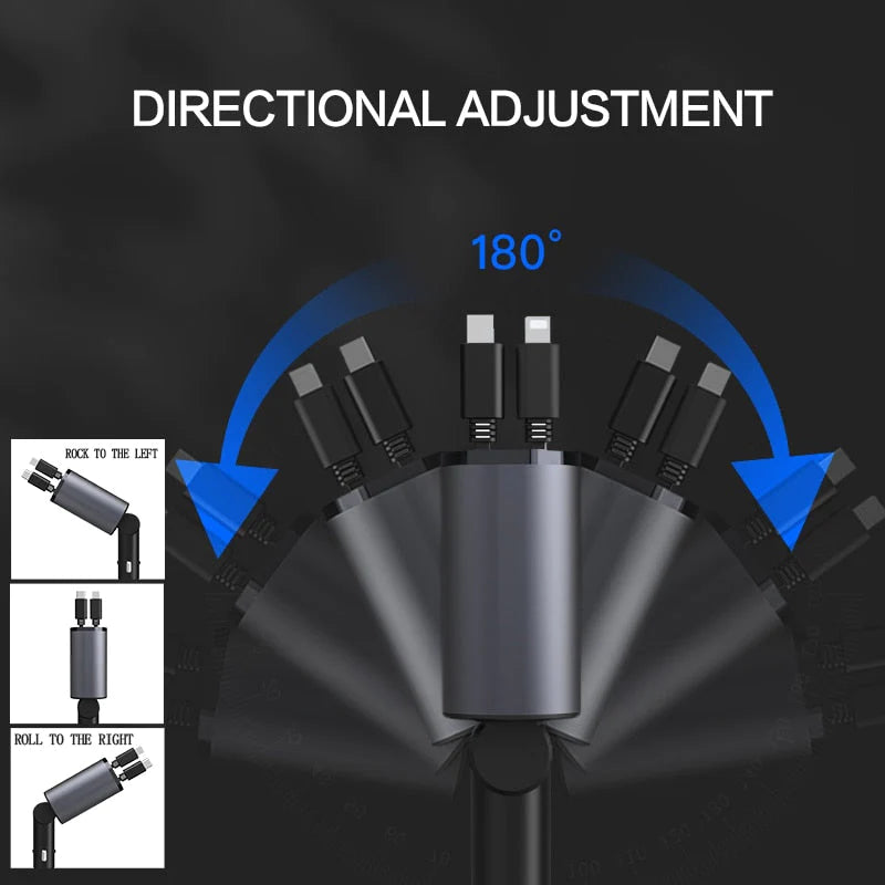 SwiftCharge™ - 4-in1 Schnell-Autoladegerät