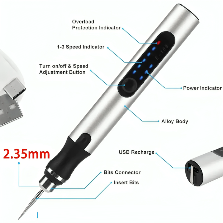 CraftScribe™ | Tragbarer Gravierstift