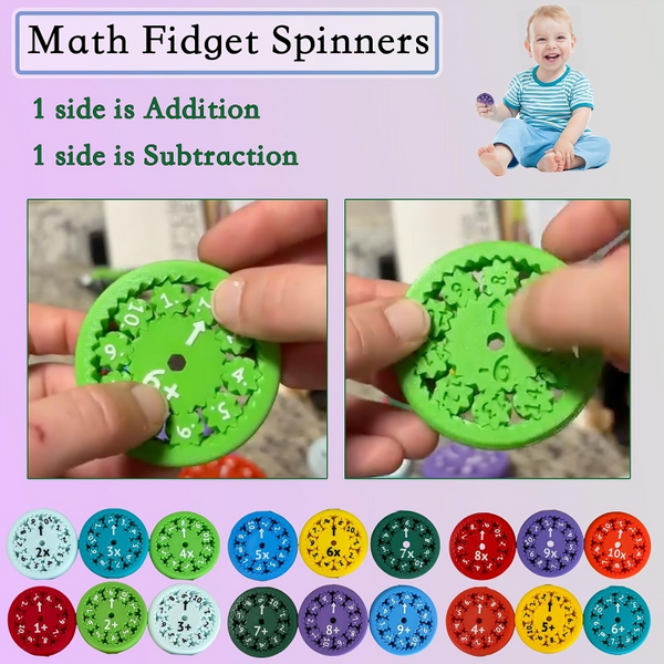 MathWiz™ | Mathe Fidget Spinner Spielzeug