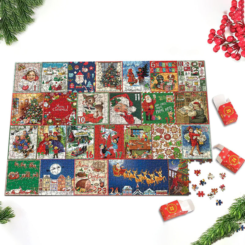 SantasPuzzle™ - Puzzle Adventscountdown - ByCheri