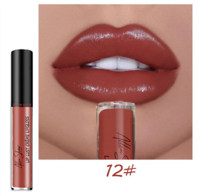 12 COLOR CREAM TEXTURE LIPSTICK - LIPBOOM™ - ByCheri