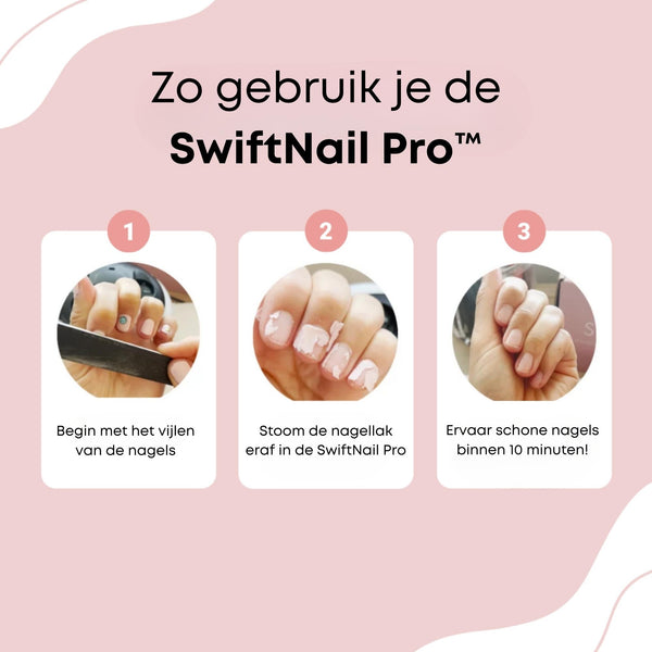 Swift Nail Pro™ - Snel en pijnvrij gellak verwijderen - ByCheri