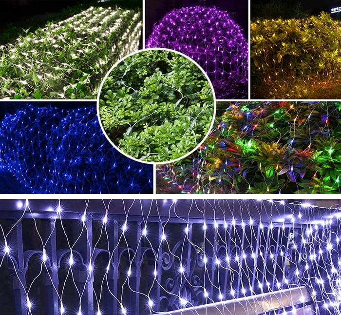 Grid FairyLights™ - Garten Solar String-Gitterleuchte - ByCheri