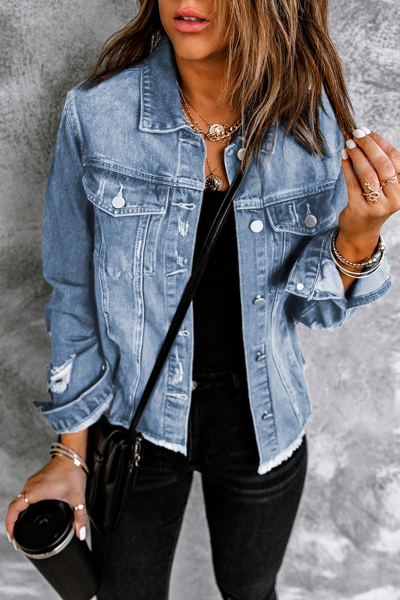 Ellie™ - Denim Jacket für alle Jahreszeiten für Frauen - ByCheri