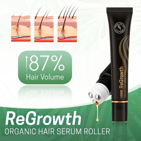 Regrowth™ Organic Hair Serum Roller - ByCheri