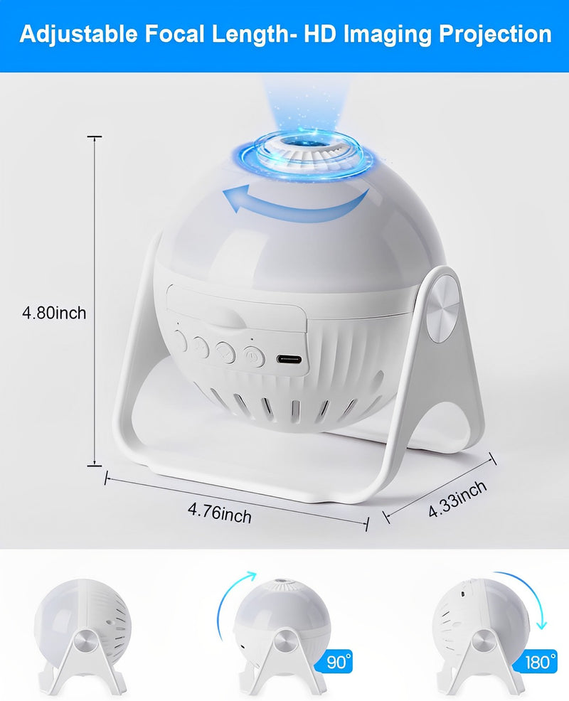StarryNight™ - 7 in 1 Realistischer Planetariumsprojektor | 70% NUR TEMPORÄR RABATTIERT - ByCheri