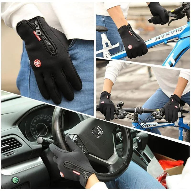 ChillShield™ | Warme Thermohandschuhe Radfahren Laufen Fahren Handschuhe