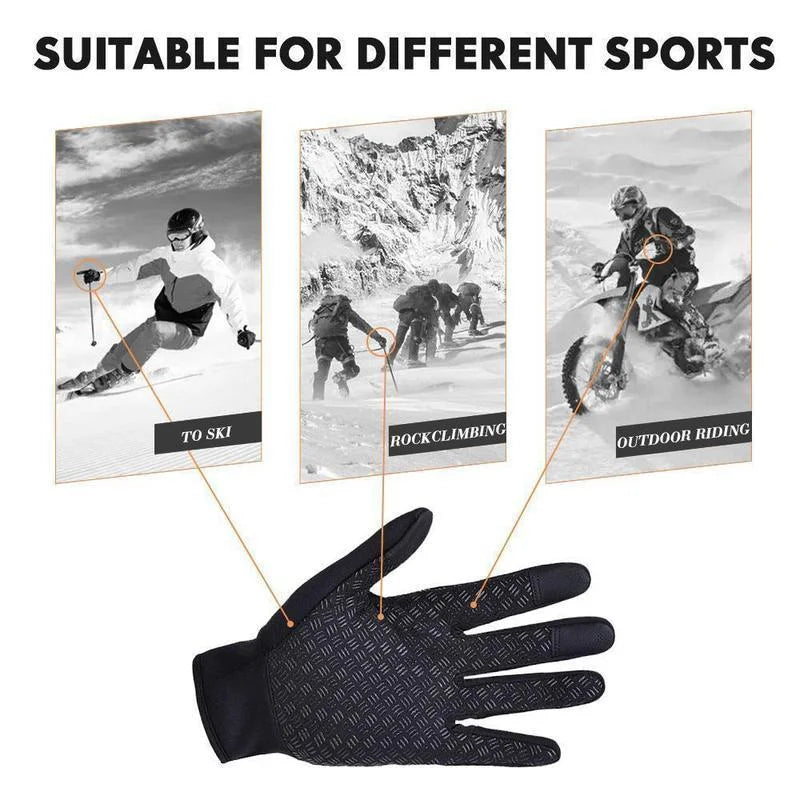 ChillShield™ | Warme Thermohandschuhe Radfahren Laufen Fahren Handschuhe