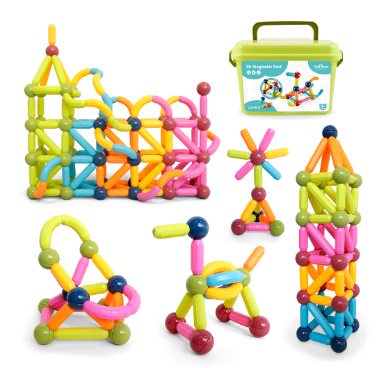 Connect-It Toy™ - Pädagogisches Magnetspielzeug für Kinder - ByCheri