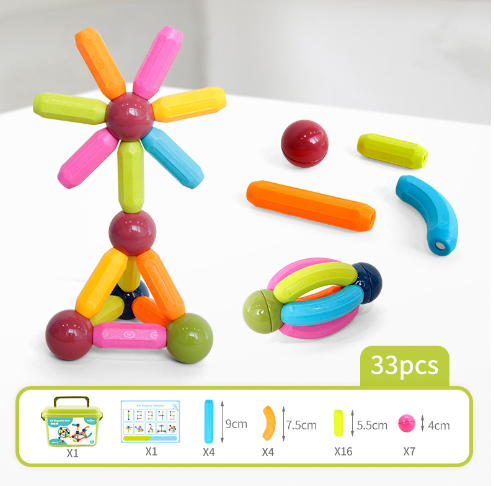 Connect-It Toy™ - Pädagogisches Magnetspielzeug für Kinder - ByCheri