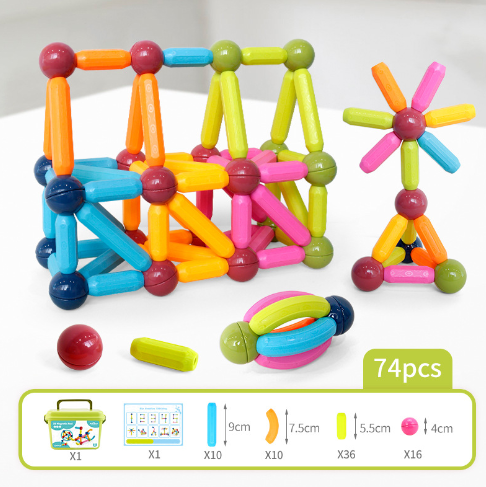 Connect-It Toy™ - Pädagogisches Magnetspielzeug für Kinder - ByCheri